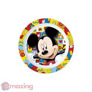 Piatto Mickey Piano in Plastica per Microonde