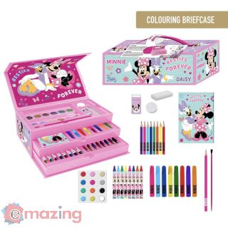 Minnie Stationery Colouring Case 42 Pz.