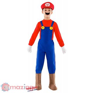 Costume Super Mario Ragazzo 7-10 Anni
