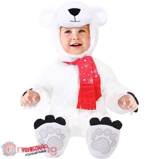 Vestito Carnevale Orsetto Polare Età 3/12 Mesi COD. 54168