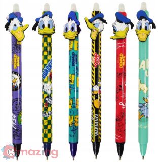 Penna Cancellabile Donald Duck - 6 Assortite