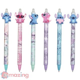 Penna Cancellabile Blu Stitch Pastel Ass