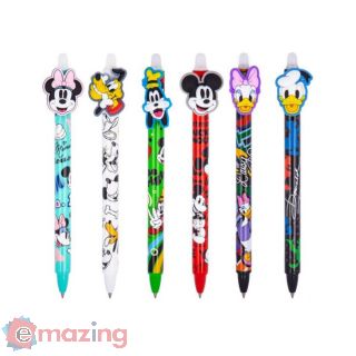 Penna Cancellabile Mickey Blu - 6 Assortite