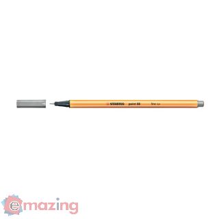 Penna Stabilo Point 88 88/94 - Grigio Chiaro con Punta Fine 0.4 mm
