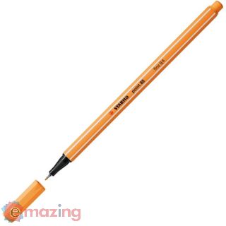 Penna Stabilo Point 88 88/85 - Arancione Papaya con Punta Fine 0.4 mm