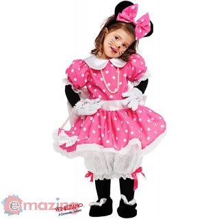 Vestito Carnevale Minnie Età 0/3 Anni (Piccola Topoletta Lusso) COD. 53159