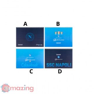 SSC Napoli - Agenda da Scrivania 23043 | Planning 34x24 cm | Assortito