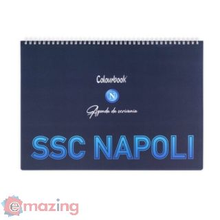 Agenda da Scrivania Planning 23043 SSC Napoli 34x24 cm - Blu
