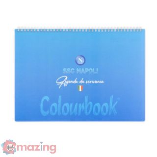 Agenda da Scrivania Planning 23043 SSC Napoli 34x24 cm - Gradient Blu