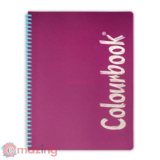 Quaderno A4 Spirale Soft 5mm Prugna