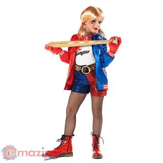 Vestito Carnevale Ragazza Jolly Baby (Harley Queen) Età 3/6 Anni - COD. 51164