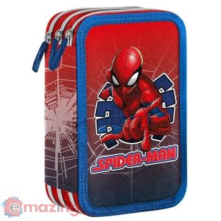 SCOL SPIDER-MAN SP0972 ASTUCCIO 3 ZIP - 44 PZ (GIOTTO)