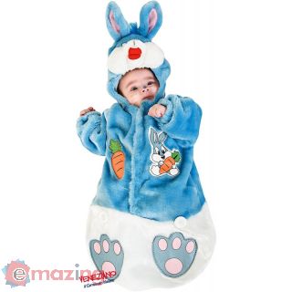 Vestito Carnevale Coniglietto (Saccottino Coniglietto) Età 0/3 Mesi COD. 3177