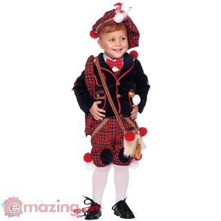 Vestito Carnevale Scozzese Neonato Età 0/3 Anni COD. 50672
