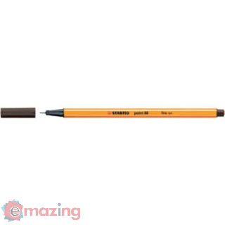 Penna Stabilo Point 88 88/65 - Terra d'Ombra con Punta Fine 0.4 mm