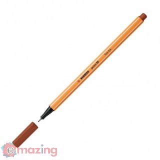 Penna Stabilo Point 88 88/38 - Rosso Sanguigna con Punta Fine 0.4 mm
