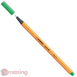 Penna Stabilo Point 88 88/16 - Verde Smeraldo con Punta Fine 0.4 mm