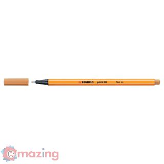Penna Stabilo Point 88 88/89 - Ocra Scuro con Punta Fine 0.4 mm