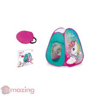 Tenda Pop Up Unicorno Pieghevole 85x85x95 Cm