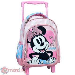 Zaino Trolley Asilo Minnie Mouse 30 Cm