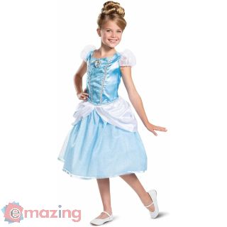 Vestito Cenerentola Deluxe Taglia M 7/8 Anni Disguise