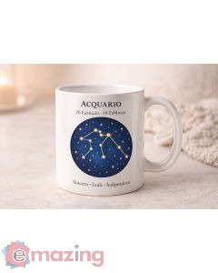 Tazza Oroscopo Acquario