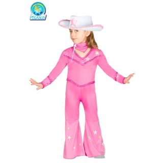 Vestito Carnevale Barbie Cow Girl Età 4/5 Anni COD. 0109 (88 cm)