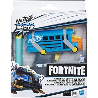 Nerf Fortnite Microshots Blaster Micro Battle Bus