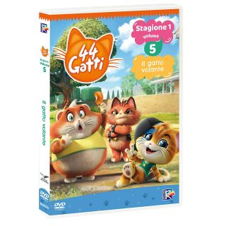 44 gatti vol.5. Il gatto volante. Con Card DVD