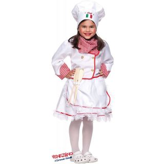 Vestito Carnevale Cuoca Baby Età 3/6 Anni COD. 5056