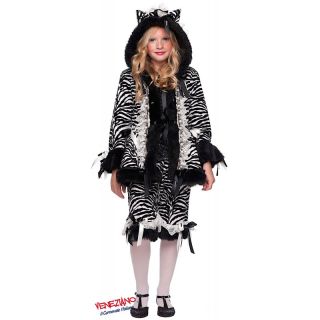 Vestito Carnevale Zebra Baby Età 3/6 Anni COD. 51029