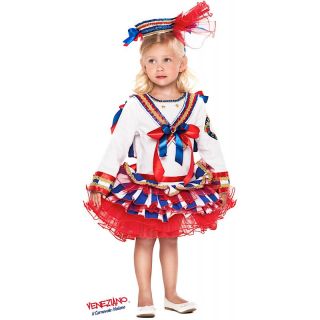 Vestito Carnevale Lady Marinaretta Baby Età 3/6 Anni COD. 28034