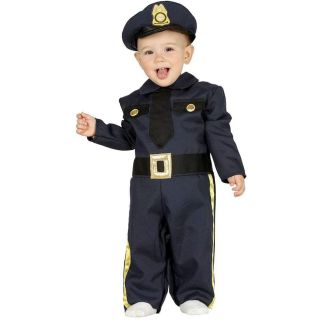 Vestito Poliziotto Bambino Taglia 12/24 Mesi
