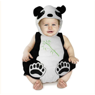 Vestito Panda Saccotto Taglia 6/12 Mesi