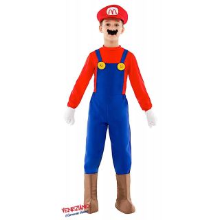 Costume Super Mario Ragazzo 7-10 Anni
