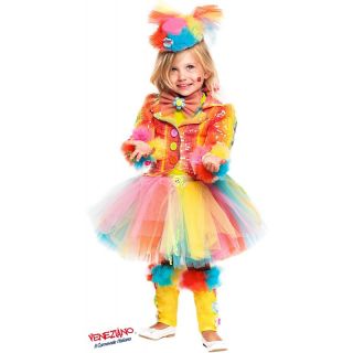 Vestito Carnevale Pagliaccetta Prestige Neonata Età 0/3 Anni COD. 28074