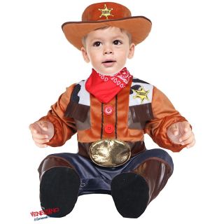 Vestito Carnevale Piccolo Sceriffo Età 3/12 Mesi COD. 54191