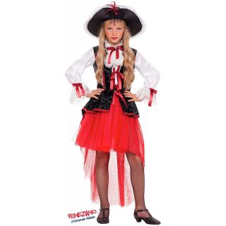 Vestito Carnevale Piratessa Prestige Età 7/10 Anni - COD. 53859