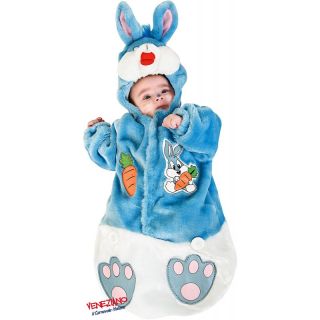 Vestito Carnevale Coniglietto (Saccottino Coniglietto) Età 0/3 Mesi COD. 3177