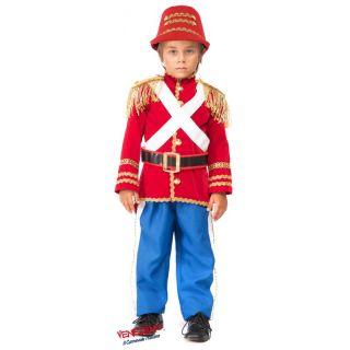 Vestito Carnevale Soldatino di Piombo Baby Età 3/6 Anni COD. 54124