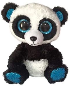 Beanie Boos. Peluche panda bianco e nero, Bamboo 28 Cm 