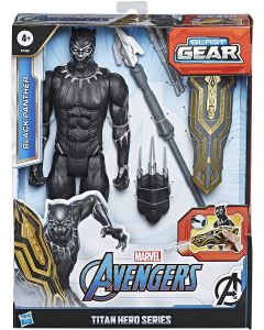 Avengers Titan Hero Personaggio 30 Cm Black Panther + Blast Gear