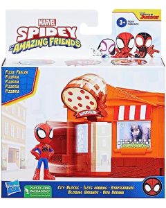 Spidey and his amazing friends pizza parlor city blocks