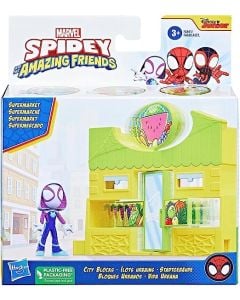 Spidey and his amazing friends supermarket city blocks