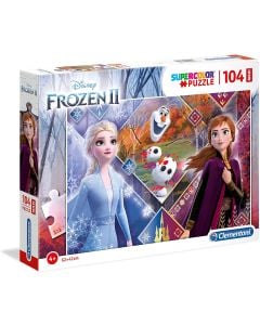 Frozen 2 Puzzle Supercolor 104 maxi pezzi