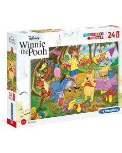 Puzzle Super color Winnie The Pooh 24 pezzi