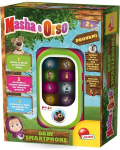 Masha e Orso Baby Smartphone Led 
