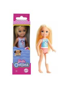Barbie Chelsea bambola in costume sirena blu 15 cm