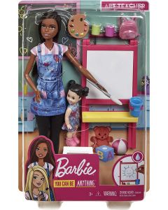 Barbie Carriera Insegnante d'arte + allieva