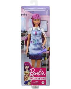 Barbie you can be anythig - Barbie Parrucchiera con Capelli Viola